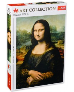 Puzzle Trefl de 1000 piese - Mona Liza