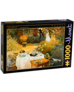 Puzzle D-Toys de 1000 piese - Pranzul, Claude Monet