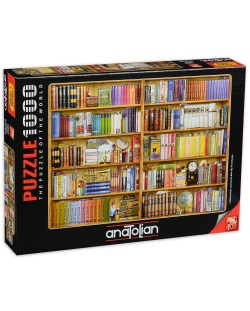 Puzzle Anatolian de 1000 piese - Biblioteca, Barbara Behr	