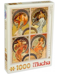 Puzzle D-Toys de 1000 piese - Arta, Alphonse Musca