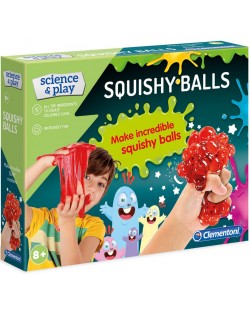 Set Clementoni Science & Play - Laboratorul pentru slim Squishy Balls