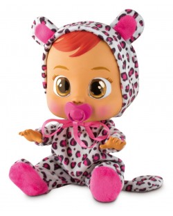 Papusa bebe plangacios IMC Toys Cry Babies, cu lacrimi - Lea