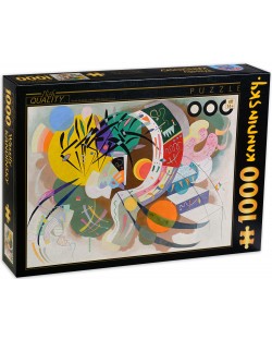 Puzzle D-Toys de 1000 piese - Dominant Cove, Vasili Kandinski