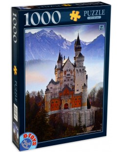 Puzzle D-Toys de 1000 piese - Neuschwanstein, Germania