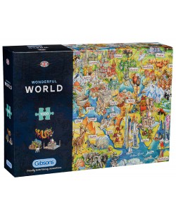 Puzzle  Gibsons de 1000 piese - Wonderful World