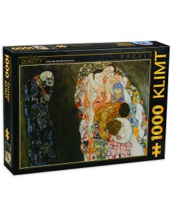 Puzzle D-Toys de 1000 piese – Gustav Klimt, Death and Life