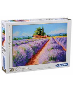 Puzzle Clementoni de 500 piese -Lavender Scene