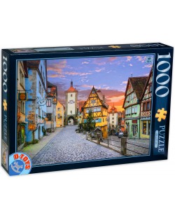 Puzzle D-Toys de 1000 piese - Rothenburg, Germania