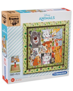 Puzzle Clementoni Frame Me Up de 60 piese - Frame Me Up Disney Animal Friends