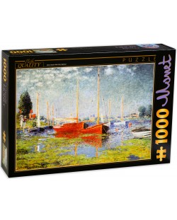 Puzzle D-Toys de 1000 piese - Argenteuil, Claude Monet