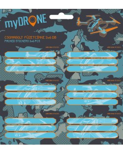 Etichete scolare Ars Una My Drone - 18 bucati