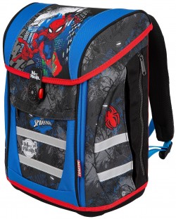 Set școlar Cool Pack Spider-Man - Ghiozdan, două penare și sac de sport