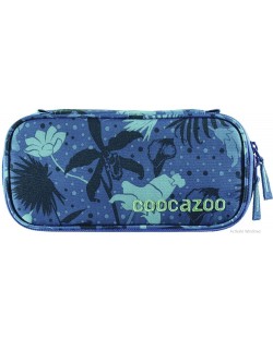 Penar scolar Coocazoo - Tropical Blue, cu 1 fermoar