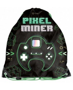 Geantă de sport școlară Paso Pixel Miner