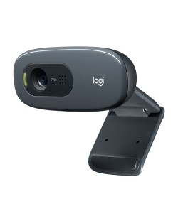 Camera web Logitech - C270 HD, negru