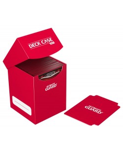 Ultimate Guard Deck Case 100+ Standard Size Red	