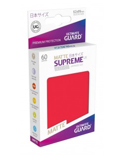 Ultimate Guard Supreme UX Sleeves Yu-Gi-Oh! Matte Red (60)	