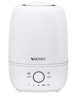 Umidificator de aer cu ultrasunete Zenet - Zet-409, 4.5 l, alb