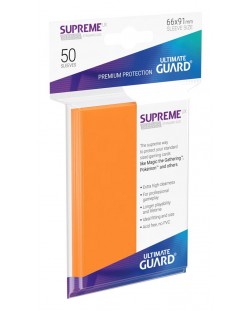 Protectii Ultimate Guard Supreme UX Sleeves - Standard Size - Portocalii (50 buc.)