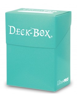 Ultra Pro Solid Deck Box - Aqua	