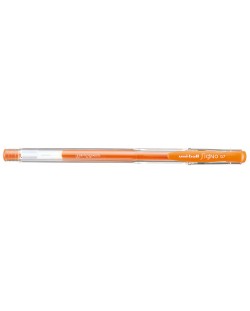 Roller cu gel Uniball Signo - Oranj fluorescent, 0.7 mm