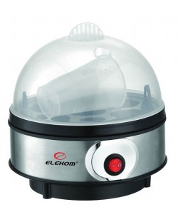 Fierbator de oua Elekom - ЕК-109 S/S, 350 W, 7 ouă, gri