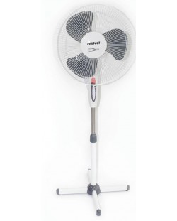 Ventilator Perfect - FM-3212, 3 viteze, 41 cm, alb/gri