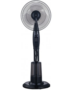 Ventilator Muhler - MF-1609RC, 75W, 3 viteze,  41 cm, negru