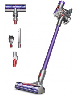 Aspirator vertical Dyson - V8 Origin SV25, Silver/Purple | Ozone.ro
