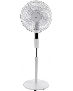 Ventilator Diplomat - DFX-500RC, 3 viteze, 40 cm, alb/gri
