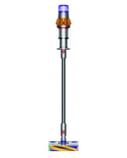 Aspirator vertical Dyson - V15 Detect Absolute, galben/nichel