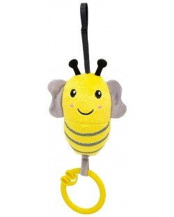 Jucărie vibratoare pentru copii BabyJem - Bee, galben, 15 x 8 cm