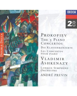 Vladimir Ashkenazy, London Symphony Orchestra, Andre Previn - Prokofiev: The Piano Concertos (2 CD)