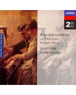 Vladimir Ashkenazy - Rachmaninov: 24 Preludes; piano Sonata No. 2 (2 CD)