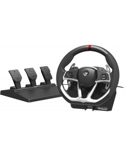 Volan cu pedale Hori Force Feedback Racing Wheel DLX, за Xbox Series X/S/Xbox One