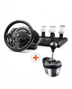 Volan cu pedale Thrustmaster - T300RS GT, PS/PC + Maneta de