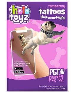 Tatuaje temporare HoloToyz Augmented Reality - Animale de companie
