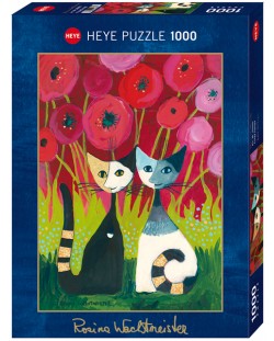 Puzzle Heye de 1000 piese - Adapost de maci, Rosina Wachtmeister