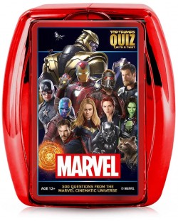 Joc cu carti Top Trumps Quiz - Marvel Cinematic Universe	