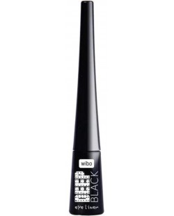 Wibo Eyeliner lichid, Deep Black, 4 ml