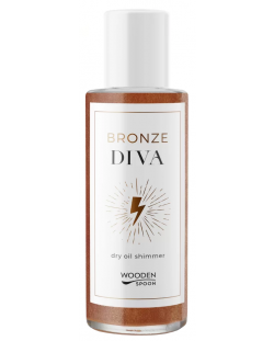 Wooden Spoon Ulei de corp Dry Shine Bronze Diva, 100 ml