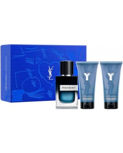 Yves Saint Laurent Set Y - Apă de parfum, Gel de duș și aftershave