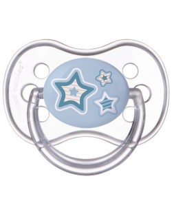 Suzetă Canpol - Newborn Baby, 0-6 luni, albastră