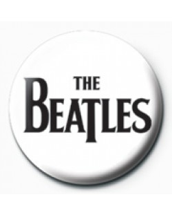 Insigna Pyramid - The Beatles (Black Logo)