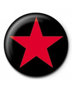 Insigna Pyramid -  Star (Red)