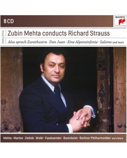 Zubin Mehta- Zubin Mehta conducts Richard Strauss (8 CD)