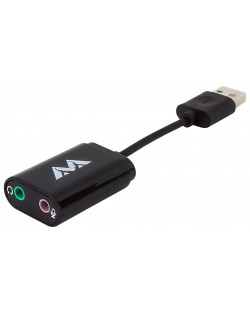 Placă de sunet Antlion Audio - USB Sound Card, neagră