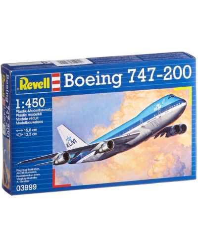 Model asamblabil de avion Revell - Boeing 747-200 (03999) - 1