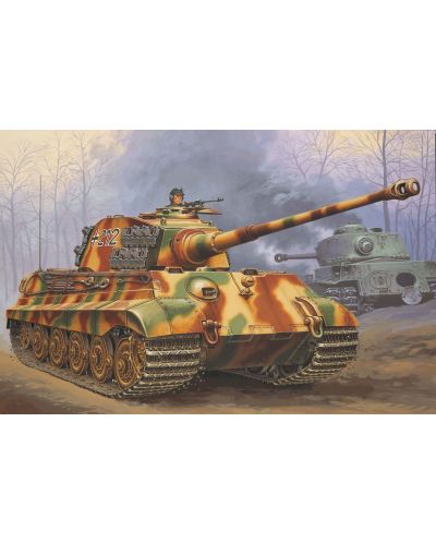 Model asamblabil de tanc Revell - Tiger II Ausf. B (03129) - 2