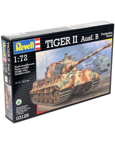 Model asamblabil de tanc Revell - Tiger II Ausf. B (03129) - 3